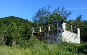 Spaljeno imanje obitelji Ljevar u Sasini